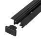 Calha Embutida Monofasico para Focos LED 2M Preto [HO-218000CARRIL-N-2M-EM] - Thumbnail 3