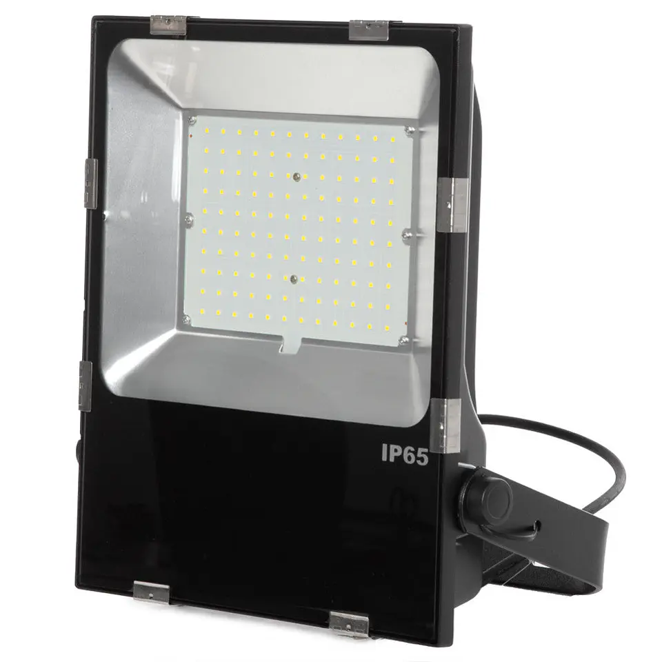 Holofote LED 100W 17000Lm 6000ÂºK PRO SMD3030 IP65 RegulÃ¡vel 100.000H [1916-NS-HVFL100W-CP-CW] 1