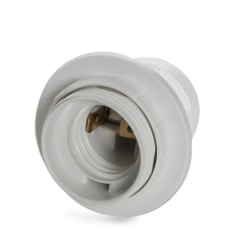 Suporte de Lampada E27 Branco