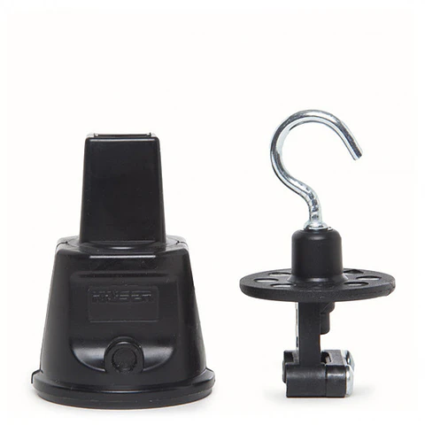 End Cap Preto IP44 GLargura Metal Cabo Apartamento [AM-BT906]