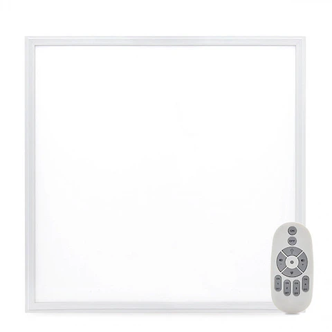 Painel LED Superslim 36W 3600Lm 60x60Cm Controle Remoto Moldura Branca (Intensidade-Cct) 40.000H [HO-PANMB59559536W-RC]