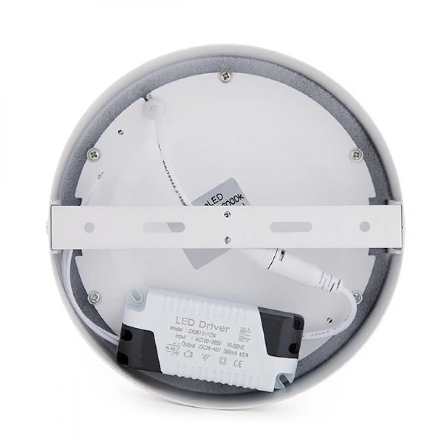 Pacote de 4 plafons LED 12W 930Lm 6000ÂºK SuperfÃ­cie 40.000H [GR-MZMD01-12W-CW-PK4-AP] 7