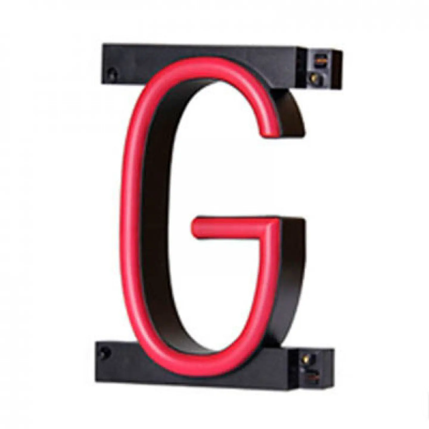 Letra LED Neon G Largura 100MmÂ Alto 161Mm Fundo 38Mm 1