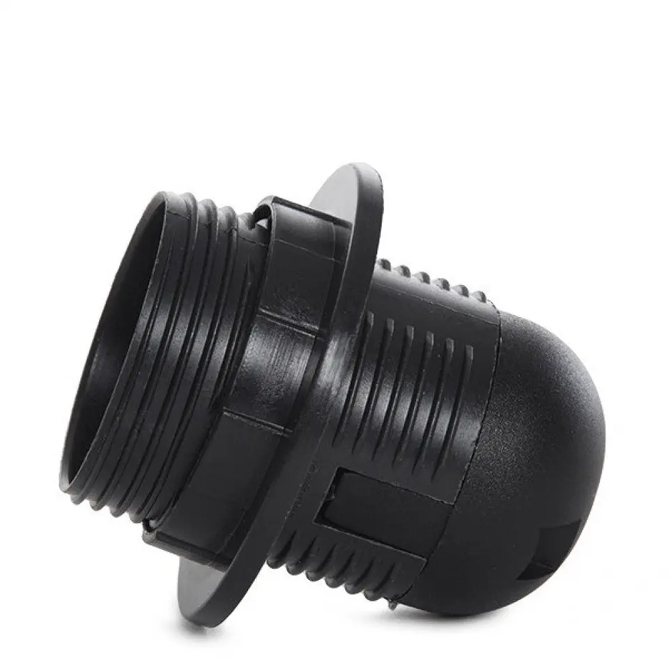 Suporte de Lampada E27 Preto 3