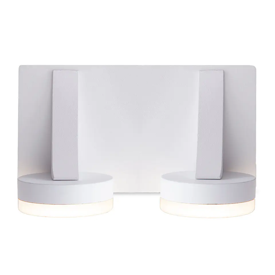 Aplique LED 10W 830Lm 2700ÂºK Ava 40.000H [HO-WL-101-2x5W-W-WW] 2