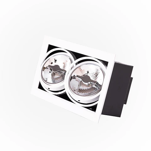 Foco Downlight LED Cardan 24W 2400Lm 4200ºK CREE RAâ–º90 40.000H [JW-CAR-LED-2x12W-W]