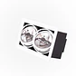 Foco Downlight LED Cardan 24W 2400Lm 4200ÂºK CREE RAâ–º90 40.000H [JW-CAR-LED-2x12W-W] - Thumbnail 1