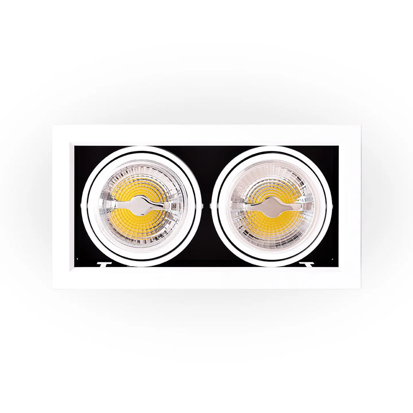 Foco Downlight LED Cardan 24W 2.400Lm 6000ÂºK CREE RAâ–º90 40.000H [JW-CAR-LED-2x12W-CW] 3