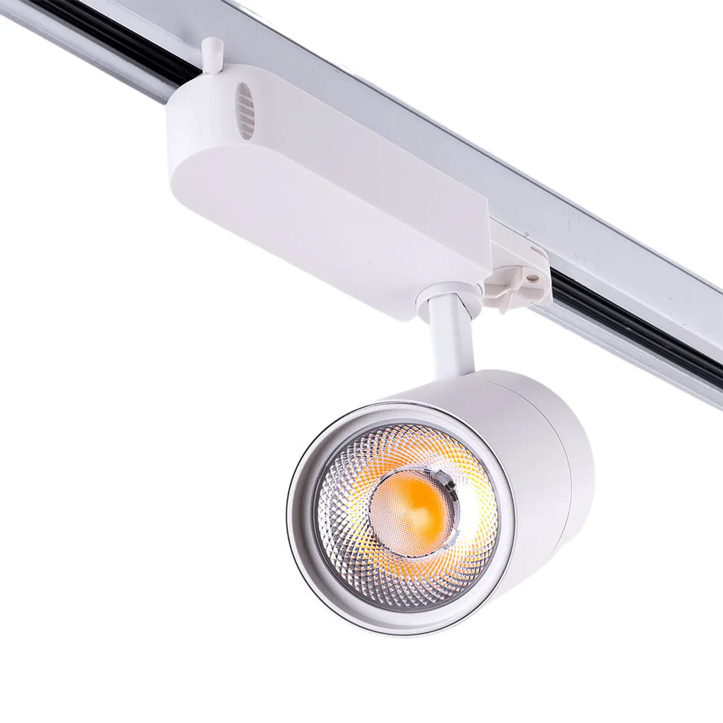 Farol LED 30W 2527Lm CRI90 2700ÂºK TrifÃ¡sico 40.000H [HO-FC-3F-30W-W-WW] 1