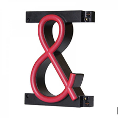 Simmbolo LED Neon & Largura 108Mm Alto 161Mm Fundo 38Mm