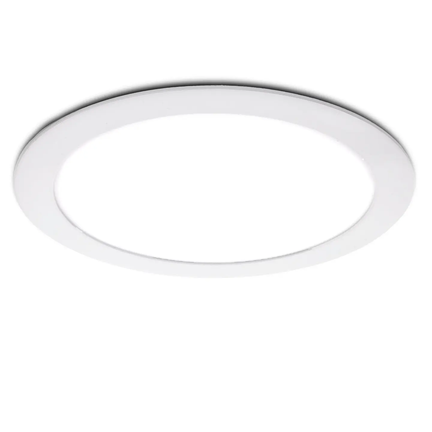 Pacote de 5 PainÃ©is LED 20W 2000Lm 4200ÂºK Circular 40.000H [PE-1011P5-W] 4