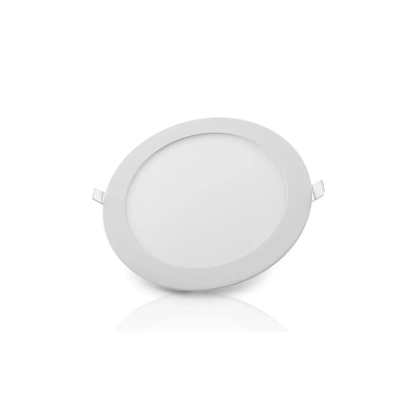 Pacote de 5 PainÃ©is LED 20W 2000Lm 6000ÂºK Circular 40.000H [HO-1027P5-CW] 5