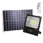 Holofote LED 100W 10.000Lm 6000ÂºK Sensor Solar 100W + Painel de Controle Remoto 6V/25W 40.000H [PL-626005-CW] - Thumbnail 1