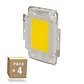 Pacote de 4 LEDs de Alta PotÃªncia 50W 5000Lm 6000ÂºK COB30 50.000H [CH-LED-50W-30MIL-CW-PK4-AP] - Thumbnail 1
