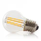 LÃ¢mpada LED E27 4W 288Lm 2000ÂºK Filamento G45 40.000H [HO-LF-G45-E27-4W-WW] - Thumbnail 3