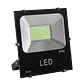 Holofote LED 100W 10.000Lm 6000ÂºK Sensor Solar 100W + Painel de Controle Remoto 6V/25W 40.000H [PL-626005-CW] - Thumbnail 5