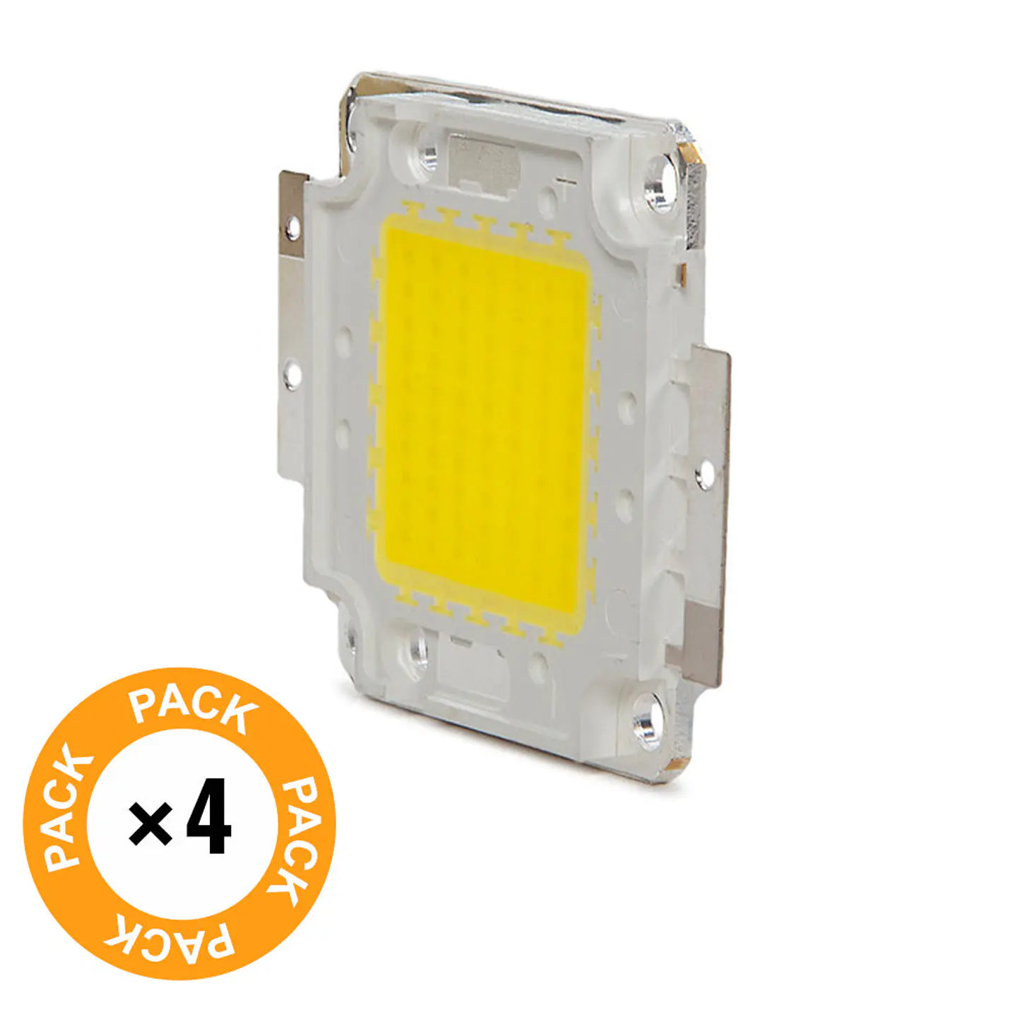 Pacote de 4 LEDs de Alta PotÃªncia 50W 5000Lm 6000ÂºK COB30 50.000H [CH-LED-50W-30MIL-CW-PK4-AP] 2