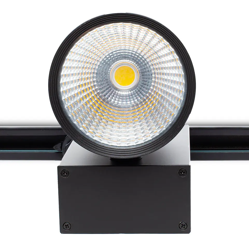 Foco LED 30W 2538Lm CRI90 2700ÂºK TrifÃ¡sico UGR17 50.000H [JW-TR30W-BLACK-WW] 2