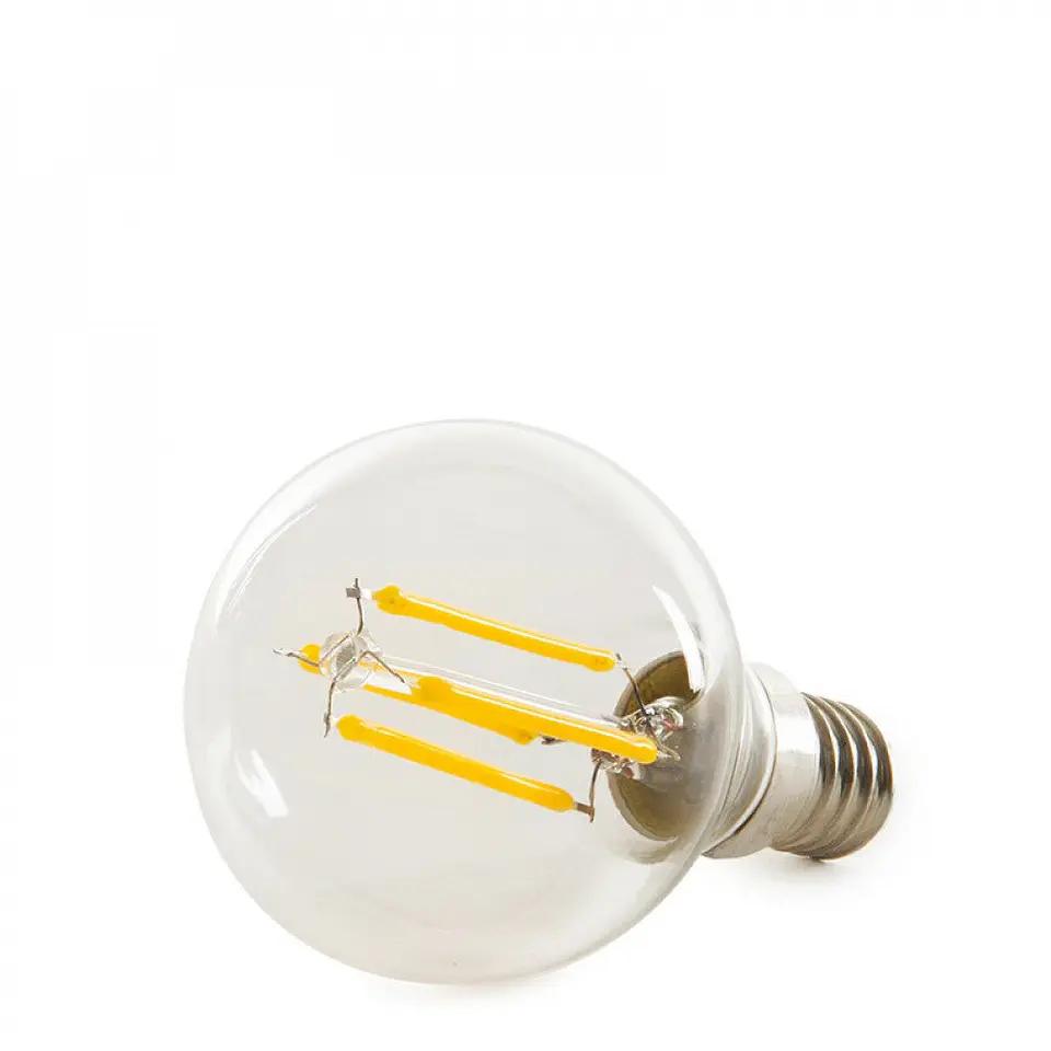 LÃ¢mpada LED E14 4W 288Lm 2000ÂºK Filamento G45 40.000H [WO-LF-G45-E14-4W-WW] 2