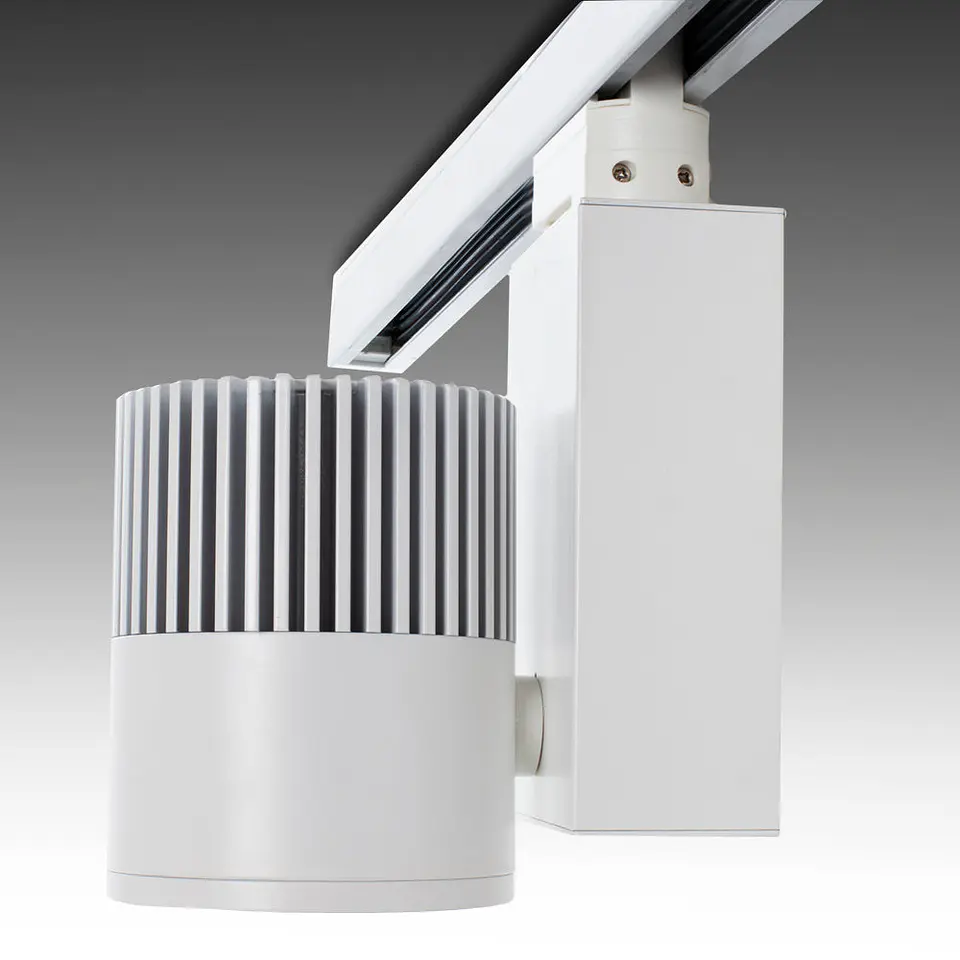Foco LED para Carril 40W 3384Lm CRI90 2700ÂºK TrifÃ¡sico UGR17 50.000H [JW-TR40W-WHITE-WW] 2