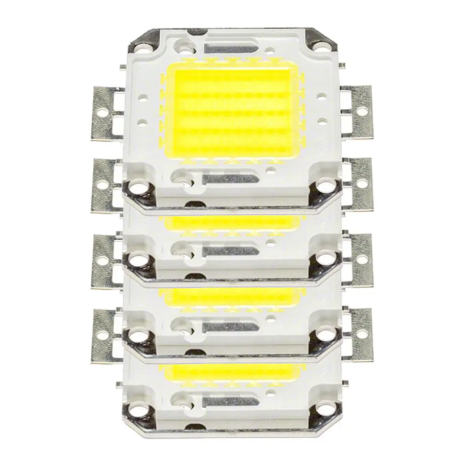 Pacote de 4 LEDs de Alta PotÃªncia 50W 5000Lm 6000ÂºK COB30 50.000H [CH-LED-50W-30MIL-CW-PK4-AP] 3