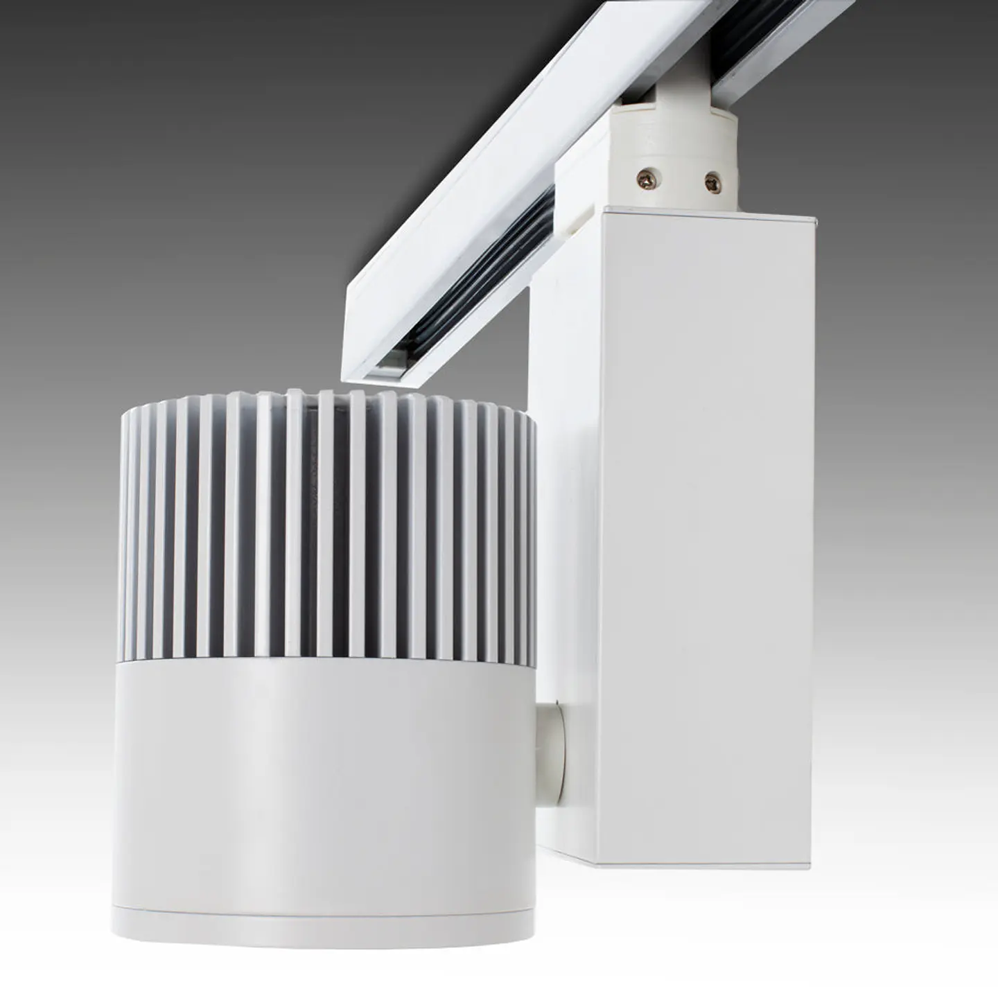 Foco LED para Carril 40W 3600Lm CRI90 4200ÂºK TrifÃ¡sico UGR17 50.000H [JW-TR40W-WHITE-W] 2