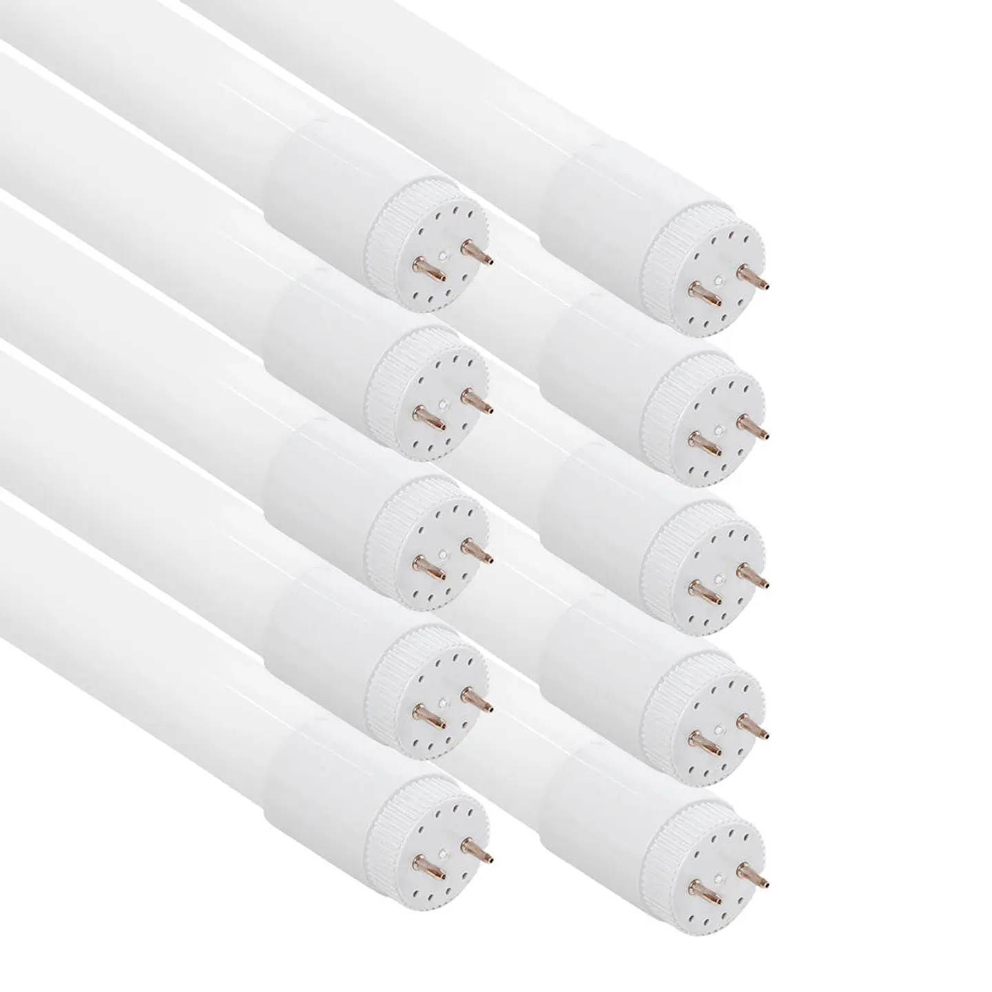 Pacote de 10 Tubos LED T8 22W 3080Lm 6000ÂºK Vidro 150Cm 40.000H [TC-T8-22WC-CW-PK10-AP] 3