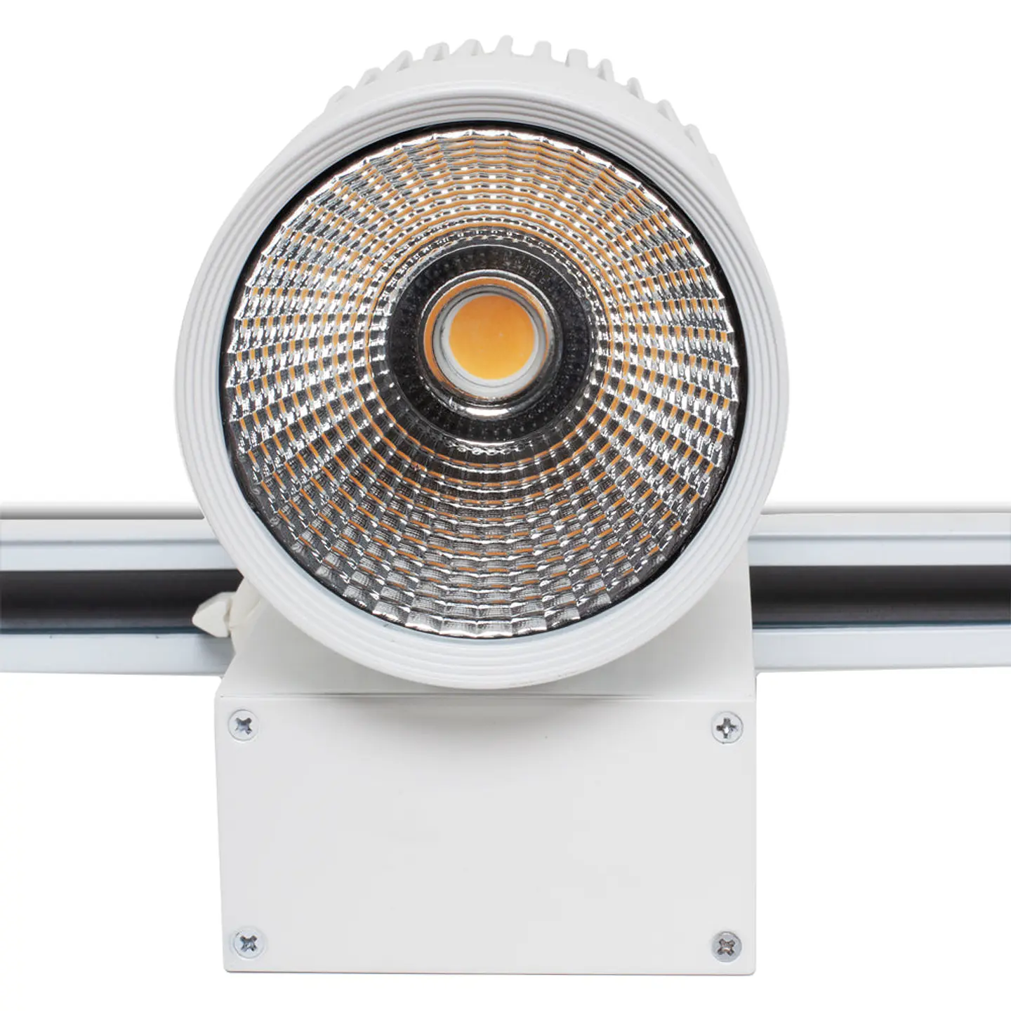 Foco LED para Carril 40W 3600Lm CRI90 4200ÂºK TrifÃ¡sico UGR17 50.000H [JW-TR40W-WHITE-W] 3