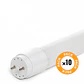Pacote de 10 Tubos LED T8 18W 2520Lm 6000ÂºK Vidro 120Cm 40.000H [TC-T8-18WC-CW-PK10-AP] - Thumbnail 2