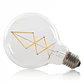 LÃ¢mpada LED E27 4W 288Lm 2000ÂºK Filamento G95 40.000H [HO-LF-G95FI-E27-6WWW] - Thumbnail 3