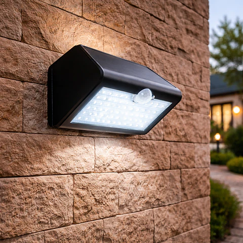 Aplique LED 6000ºK Sensor Solar IP65 40.000H [PL-626021-CW]