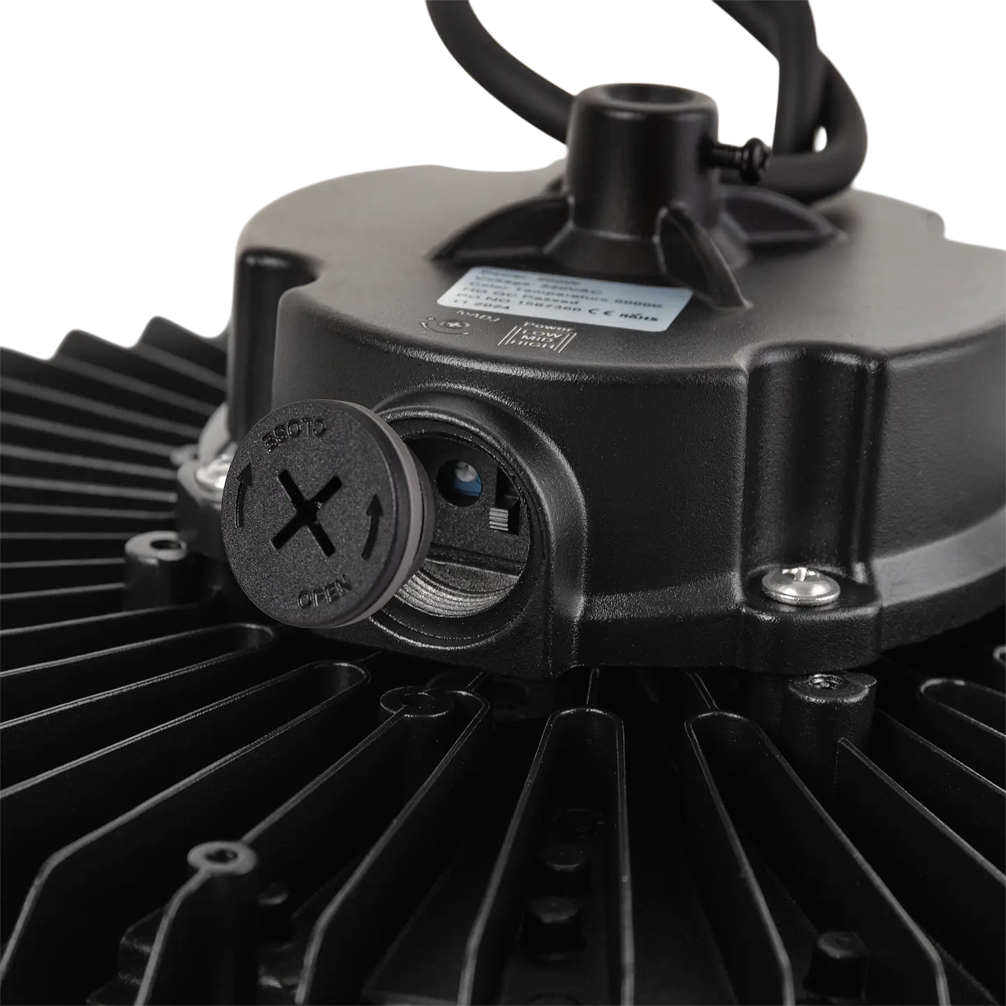 Campanula 200W ( 120W-160W-200W ) 34.000Lm 5000ÂºK PRO LIFUD IP65 100.000H 3