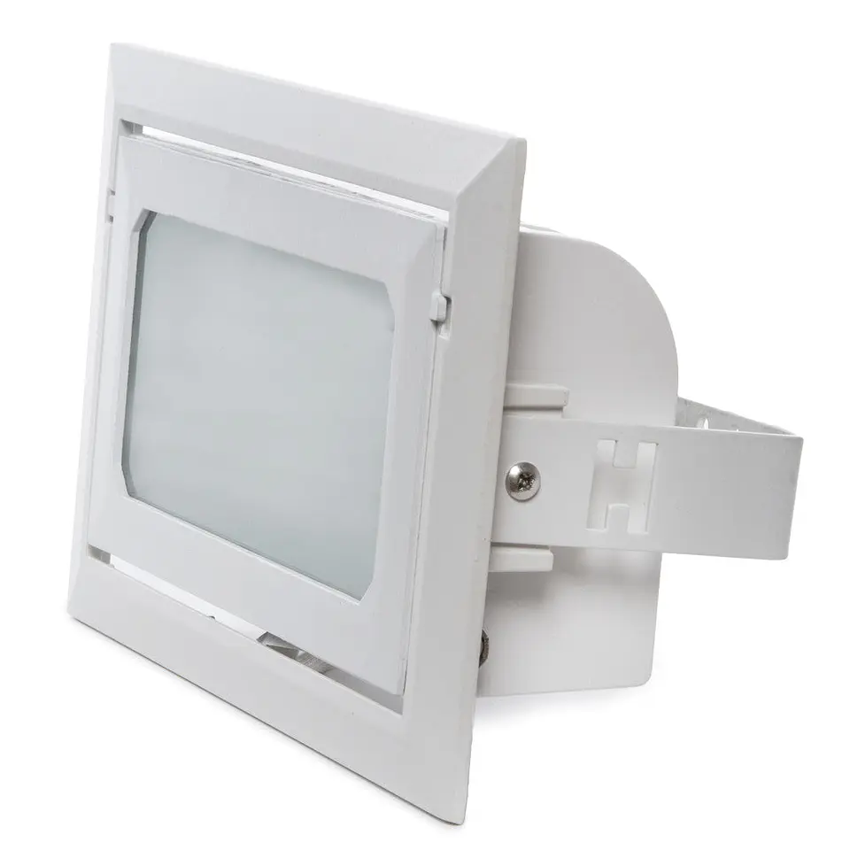 Refletor Downlight LED 36W 3.600Lm Retangular Inclinavel 40.000H [LM-3015-CCT] 1
