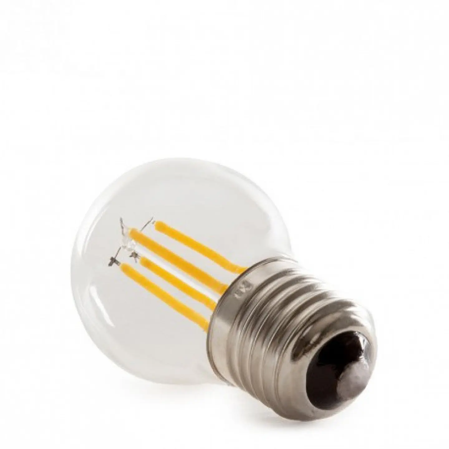 LÃ¢mpada LED E27 4W 288Lm 2700ÂºK Filamento G45 Caixa Personalizada 40.000H [WO-LF-G45-E27-4W-WW-EP06] 5