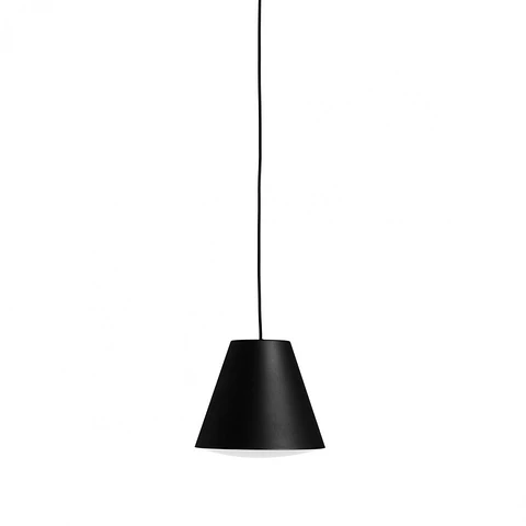 Candeeiro Pendurada Estilo Nordico "Sinker S" Hay Preto LED 10,5W 810Lm Branco Branco Quente [HAY-400475_1009000]