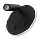 Foco LED redondo de 9 W com saÃ­da USB-C, 630 lm, 3000 K, preto - Thumbnail 2