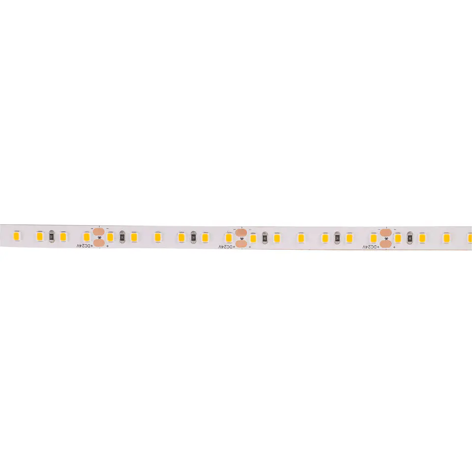 Faixa de 600 LEDs 60W 7.000Lm CRI85 3000ÂºK SMD2835 24VDC Branco 40.000H [CA-2835-600-24-EXWW]-Branco Quente 3