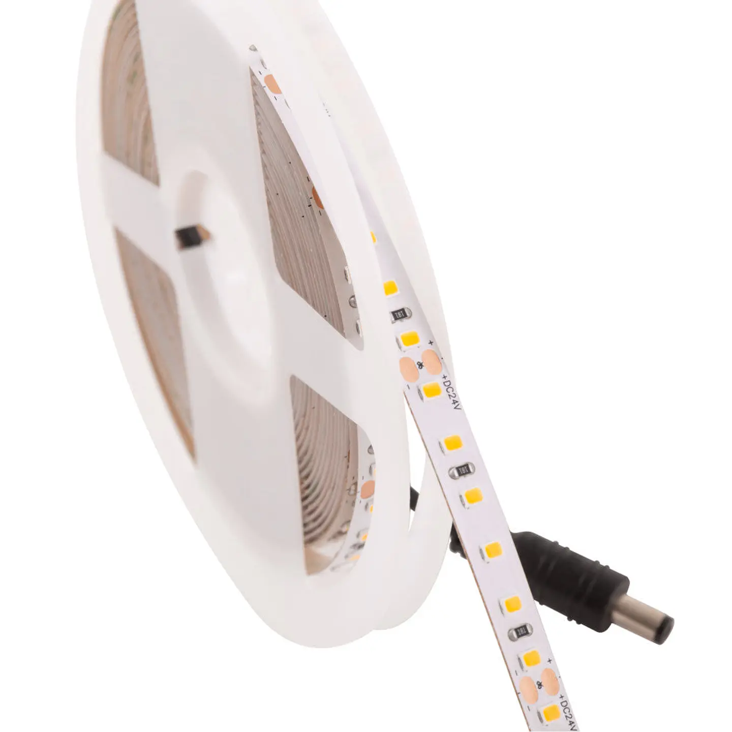 Faixa de 600 LEDs 60W 7.000Lm CRI85 3000ÂºK SMD2835 24VDC Branco 40.000H [CA-2835-600-24-EXWW]-Branco Quente 4