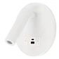 Foco LED redondo de 9 W com saÃ­da USB-C, 630 lm, 3000 K, branco - Thumbnail 3