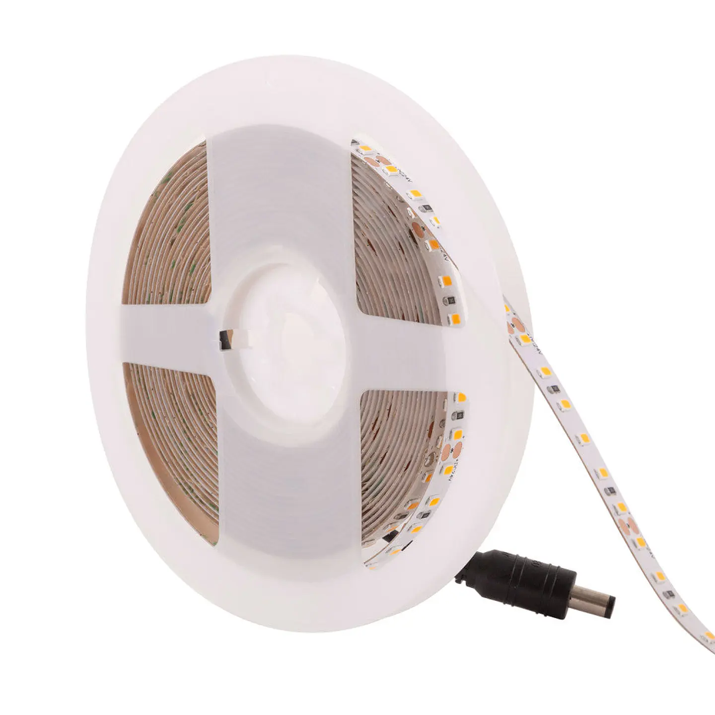 Faixa de 600 LEDs 60W 7.000Lm CRI85 3000ÂºK SMD2835 24VDC Branco 40.000H [CA-2835-600-24-EXWW]-Branco Quente 5