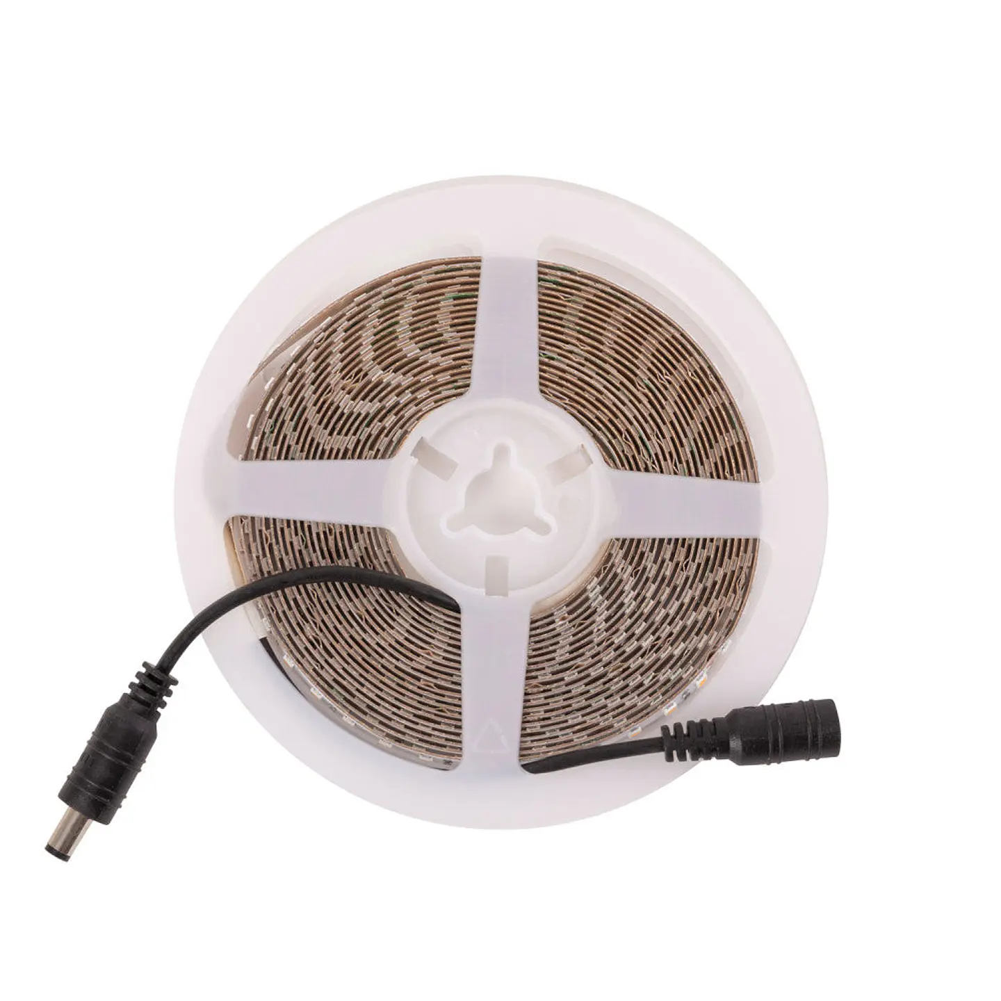 Faixa de 600 LEDs 60W 7.000Lm CRI85 3000ÂºK SMD2835 24VDC IP65 40.000H [CA-2835-600-24-IP65-EXWW]-Branco Quente 6