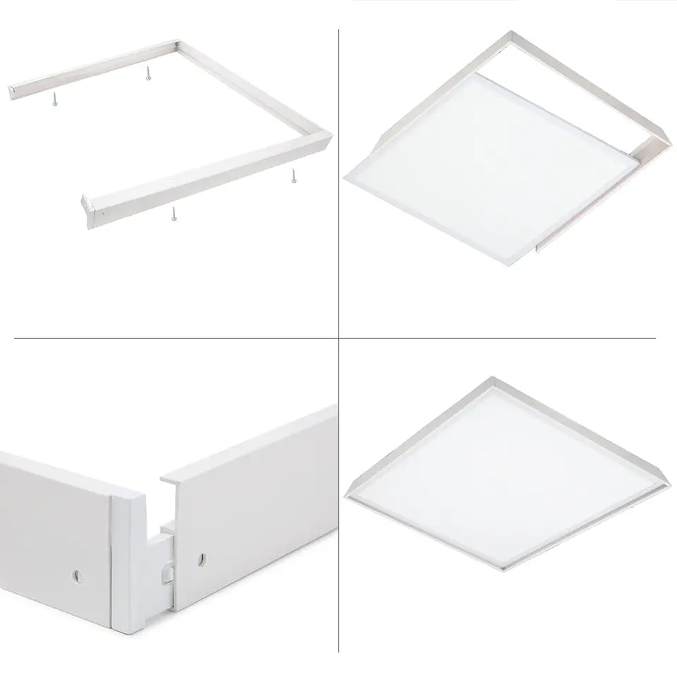 Painel LED 48W 4.800Lm 6000ÂºK 60x60cm + Kit SuperfÃ­cie 40.000H [HO-KITPAN60X60-48W-CW] 2