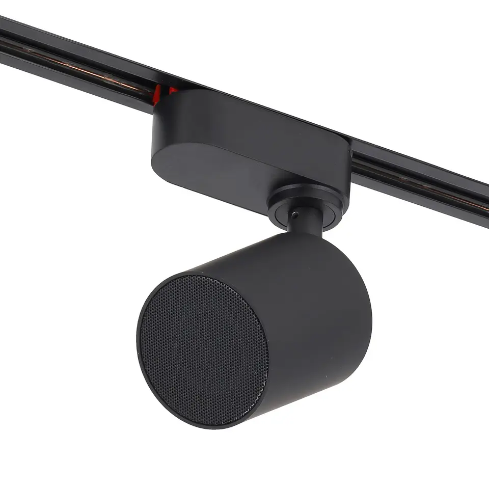 Altifalante Bluetooth monofÃ¡sico de 20 W para calha de iluminaÃ§Ã£o, preto 5