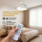 Pack com 36 ventiladores DC 