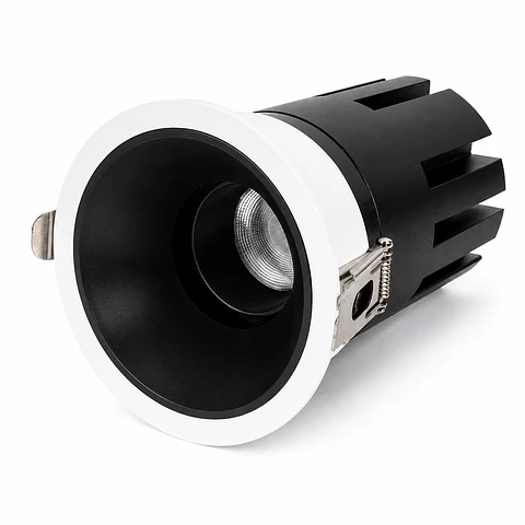 Lumiaria de encastrar LED de 10W, IP65, 90lm/W, recorte de 75mm, CCT (cor de luz Ajustavel)