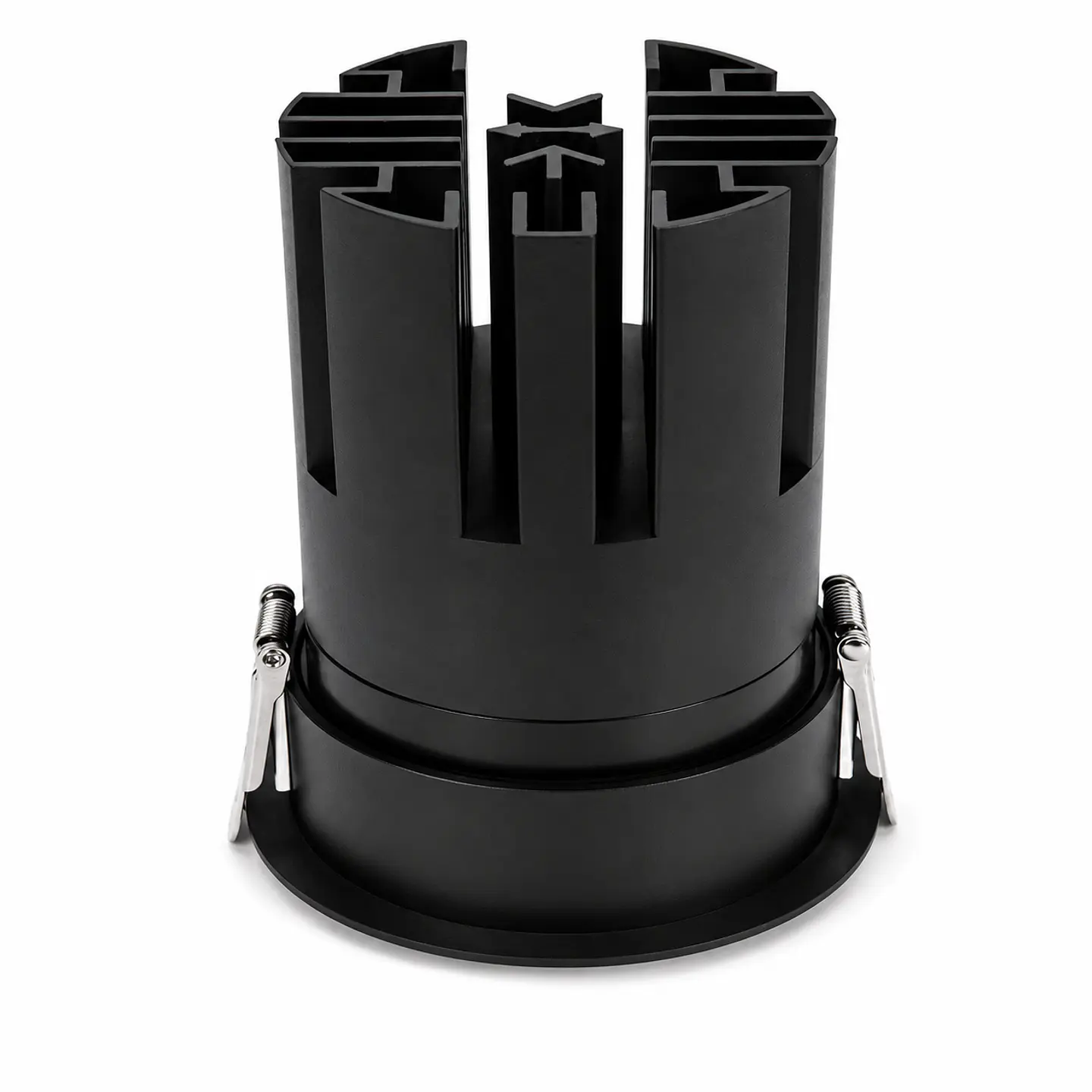 LuminÃ¡ria de encastrar LED de 10W, IP65, 90lm/W, recorte de 75mm, CCT (cor de luz ajustÃ¡vel) 2