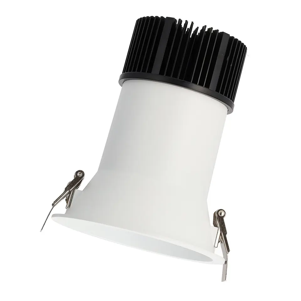 LuminÃ¡ria de encastrar LED 7W 90lm/W CRI>95 4000K Driver Lifud 50.000H Branco Natural 2