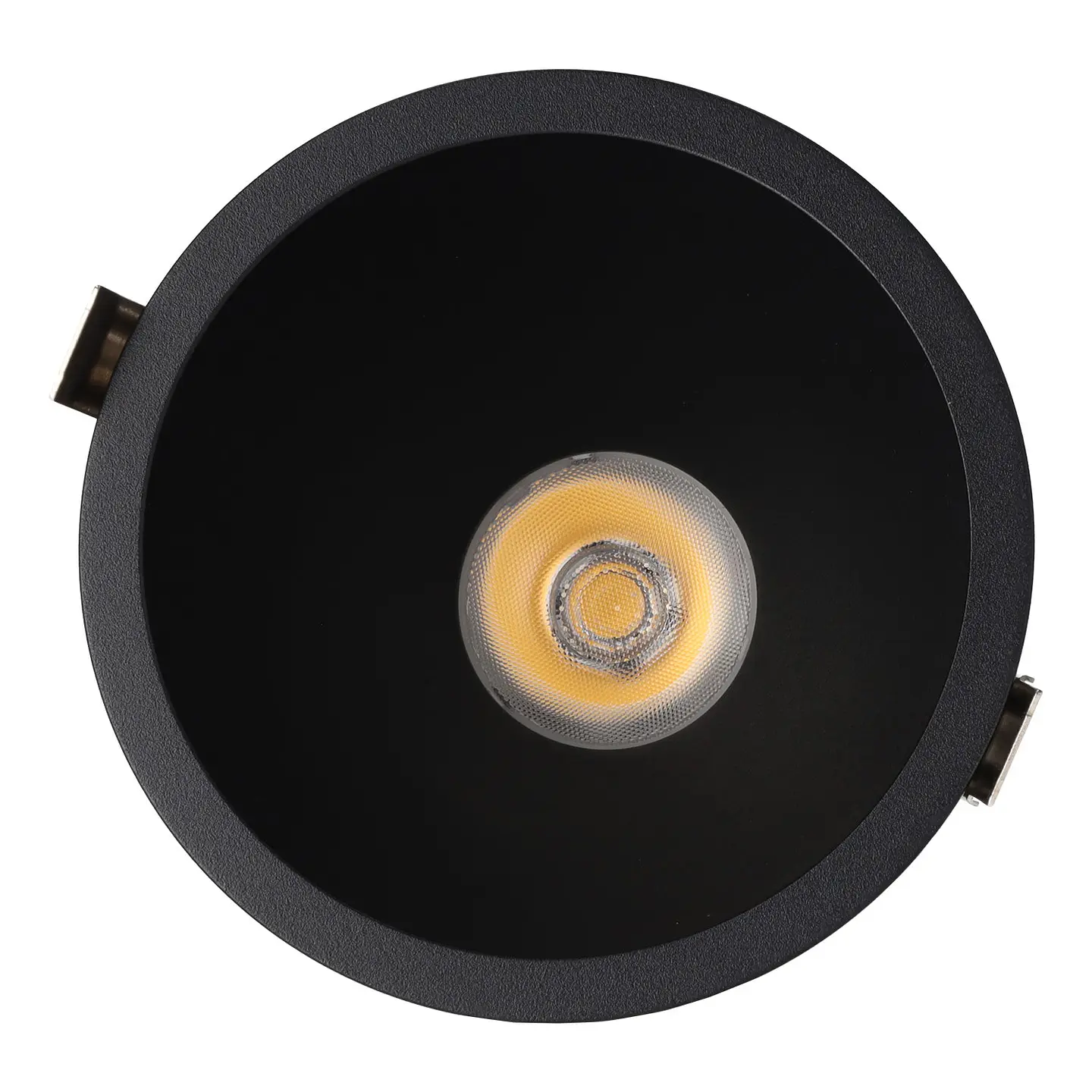 LuminÃ¡ria de encastrar LED 15W 90lm/W CRI>95 4000K Driver Lifud 50.000H Branco Natural Preto 4