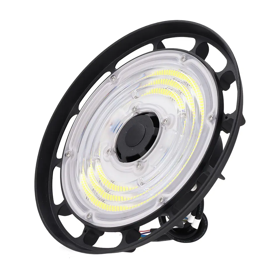 LuminÃ¡ria LED High Bay 100W (72W-96W-120W) 200Lm/W Philips SMD2835 Driver Lifud DimerizÃ¡vel 1-10V 4.000ÂºK IP65 1