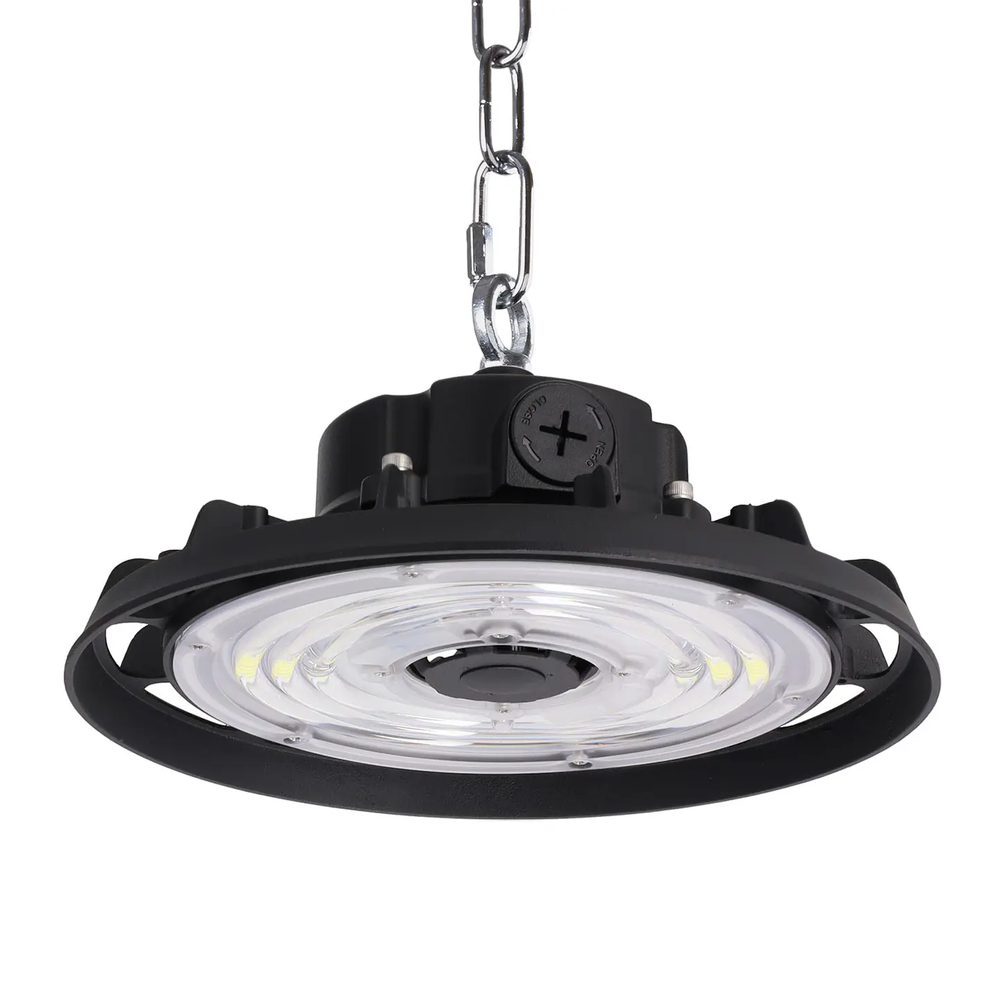 LuminÃ¡ria LED High Bay 100W (72W-96W-120W) 200Lm/W Philips SMD2835 Driver Lifud DimerizÃ¡vel 1-10V 6.000ÂºK IP65 2